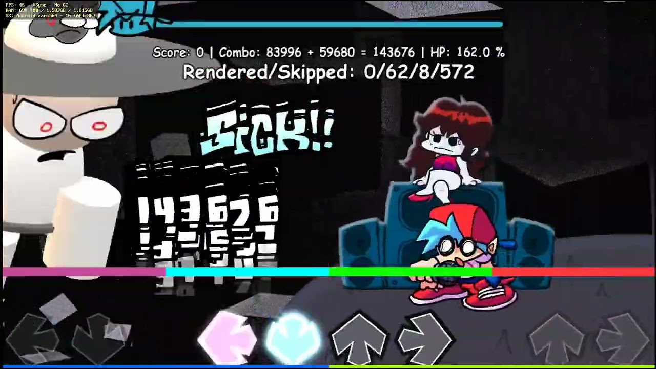 (1.81m notes)Tsukareta overkill Author:@LumbixFNF 