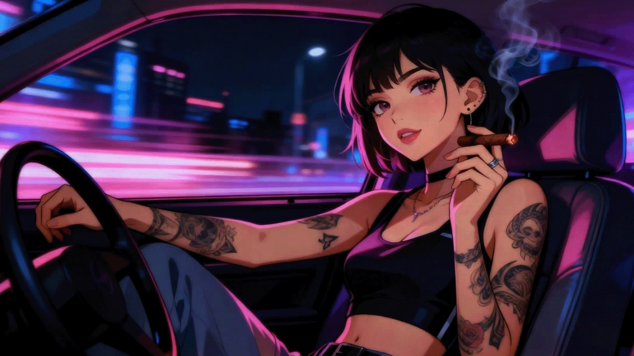 Neon Rooftop Chill — Chill Rap x Blues-Hop | Smooth Keys, Dusty Drums, City Night Vibes