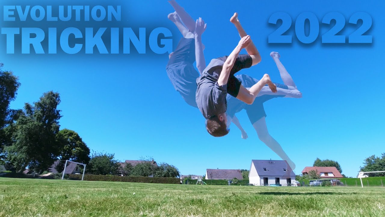 TRICKING EVOLUTION - 1 YEAR OF TRICKING PROGRESSION by @leopaull_