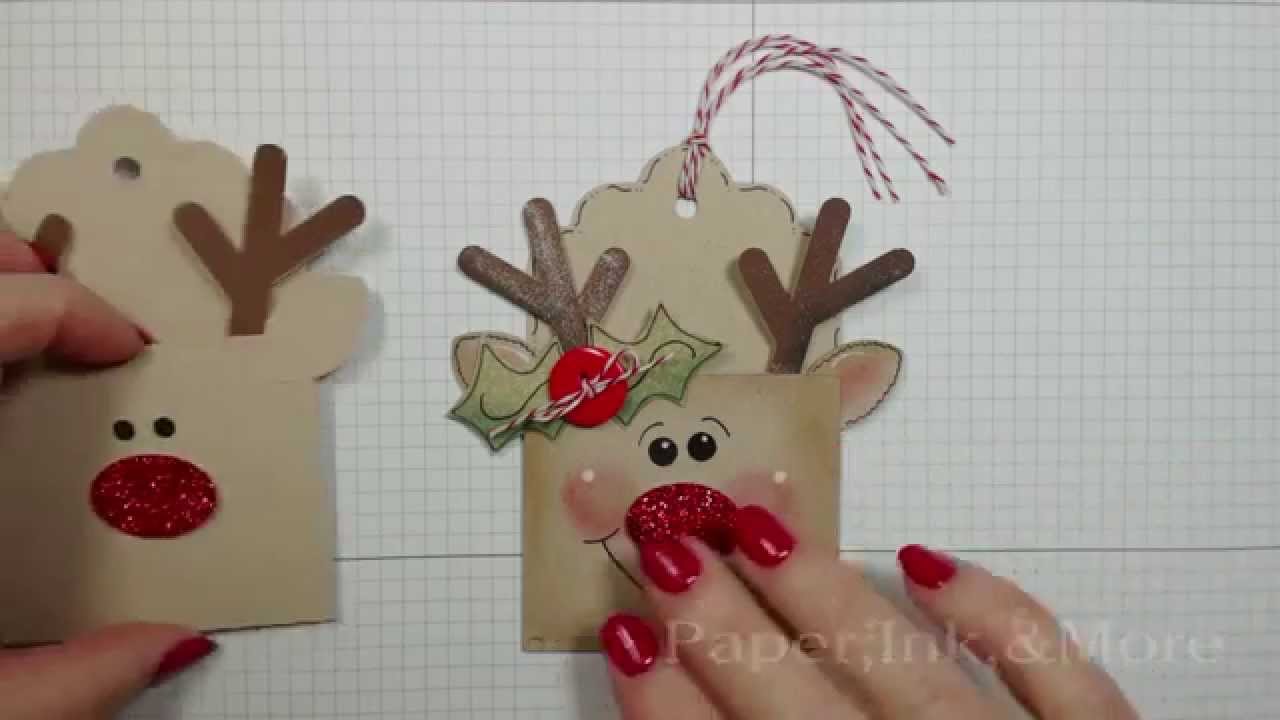 Reindeer Tag Tutorial