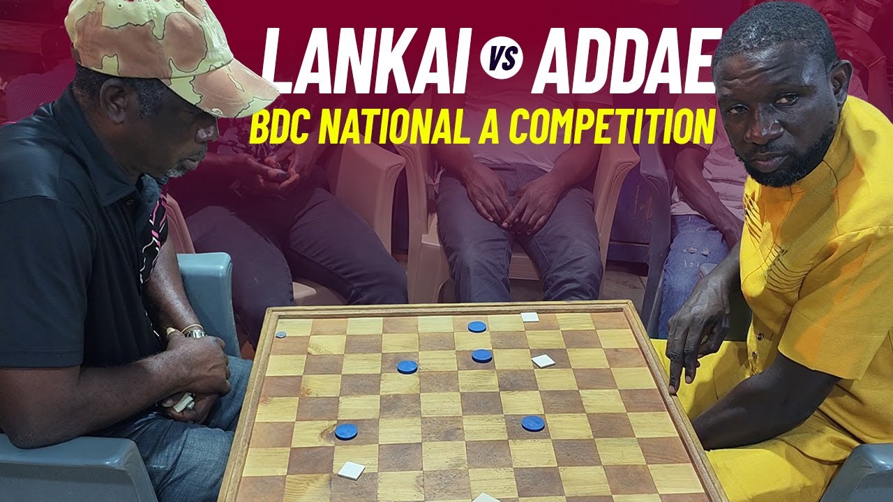 Addae vs Lankai - BDC National A Draughts Competition - Group Stage