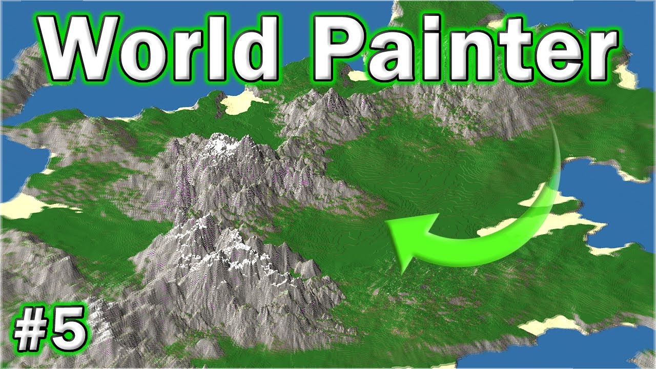 🗺️ World Painter Tutorial - #5 - Mountains and Frost Layering