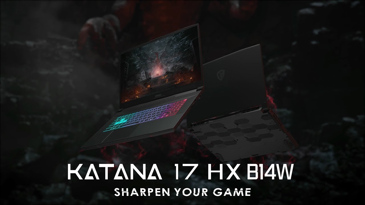 Katana 17 HX B14W - Affûtez votre jeu | PC portables gaming MSI