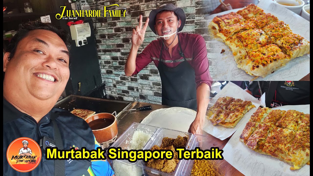 Murtabak Singapore Dari Rumah viral sudah ada kedai baru