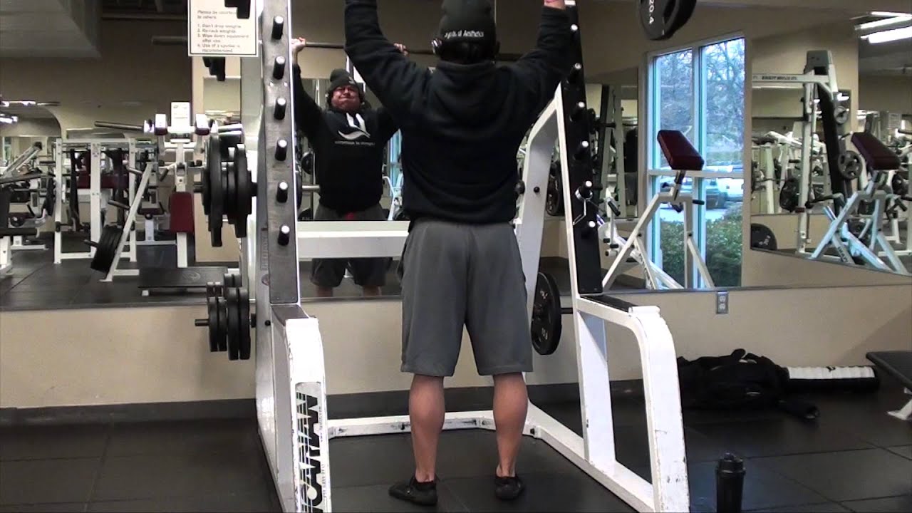 Last Workout of the Year, Overhead Pressing 220x4, Raw footage (Vlog #220)