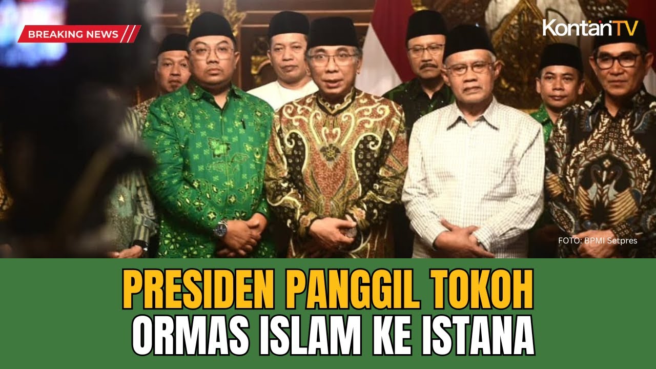 Presiden Prabowo Panggil Tokoh dan Pimpinan Ormas Islam ke Istana, Ini yang Dibahas