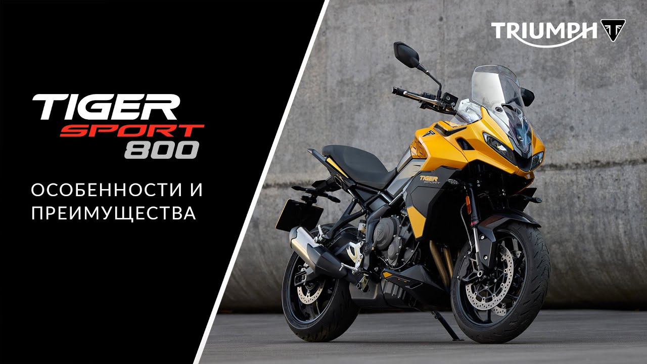 Triumph Tiger Sport 800: подробный обзор нового мотоцикла