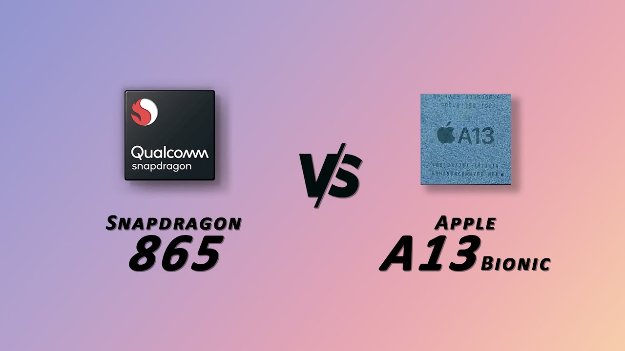 Apple A13 Bionic VS Snapdragon 865 chip Comparison - Specifications and AnTuTu-Geekbench benchmarks