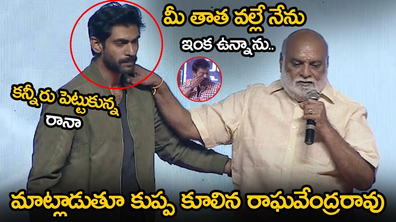 Raghavendra Rao Emotional Words About Dr D Ramanaidu || Venki Mama Pre Release || NSE