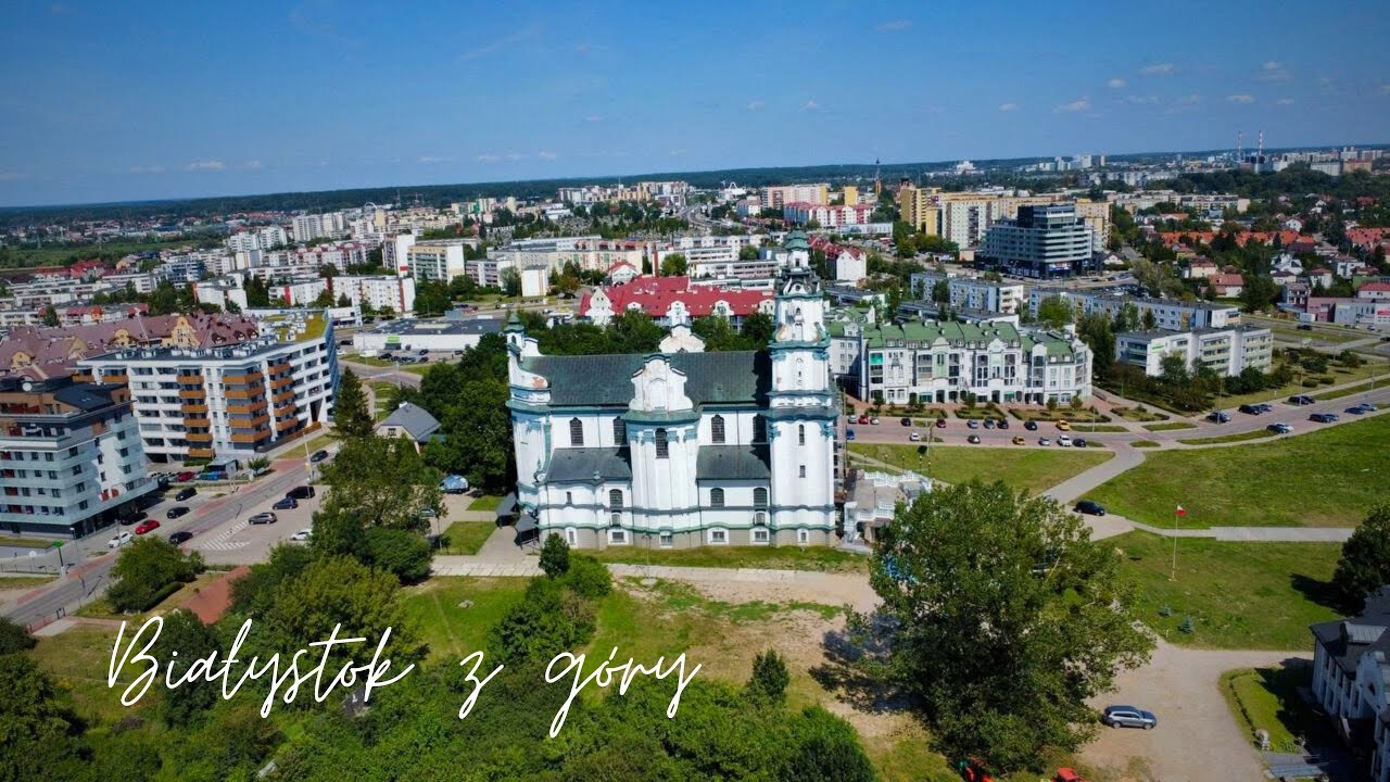 Белосток с высоты/Białystok z góry