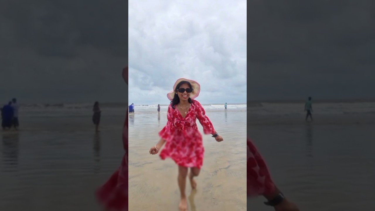 Kaho na pyaar hai ❤️🤷#beach #reels #dance#2025#songstatus #youtubeshort#viralvideo #dighaseabeach