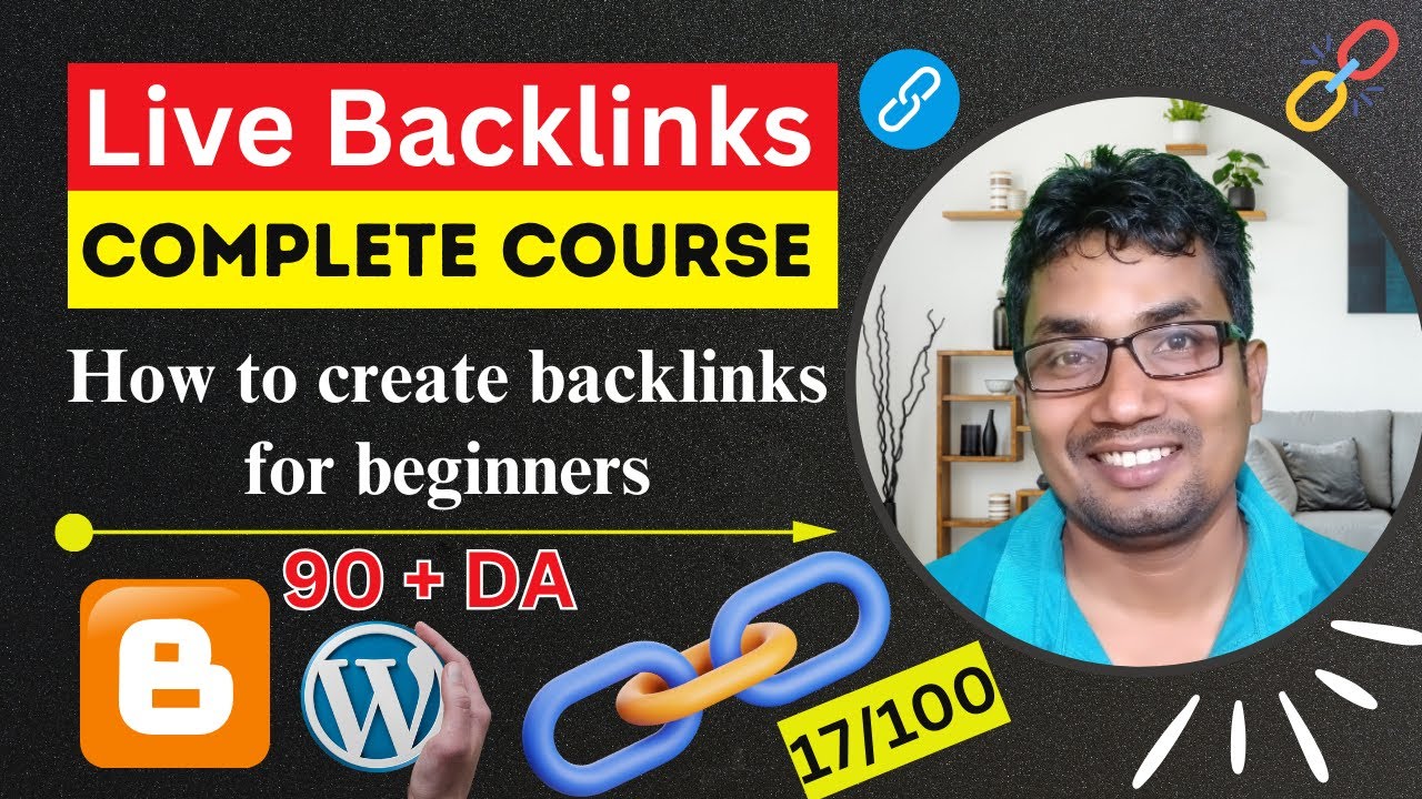 Live Backlinks Complete Course | How to create backlinks for beginners