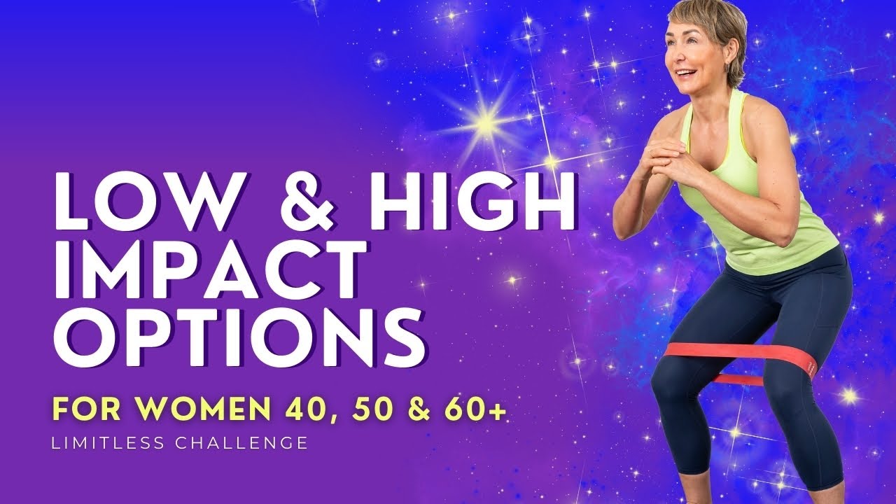 20-Min Booty Band Cardio & Abs for Women Over 40