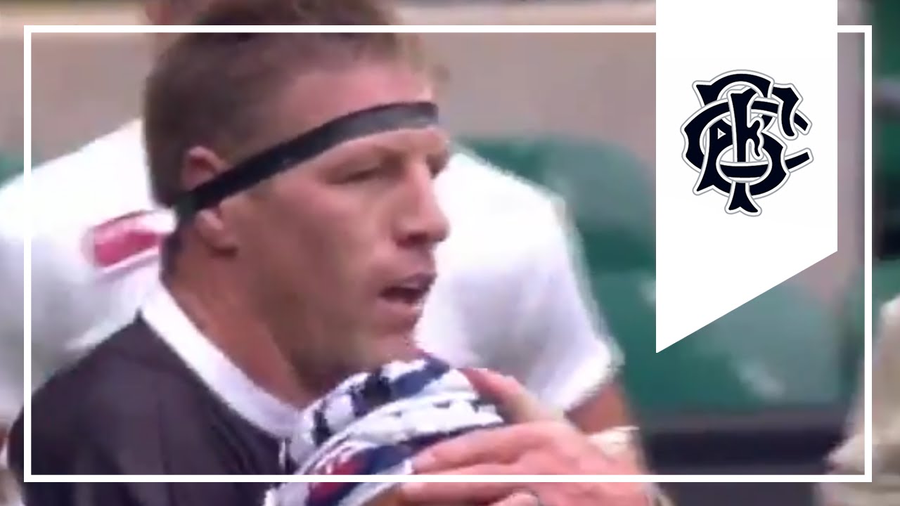 Great Brad Thorn Try - super Rocokoko pass | England v Barbarians
