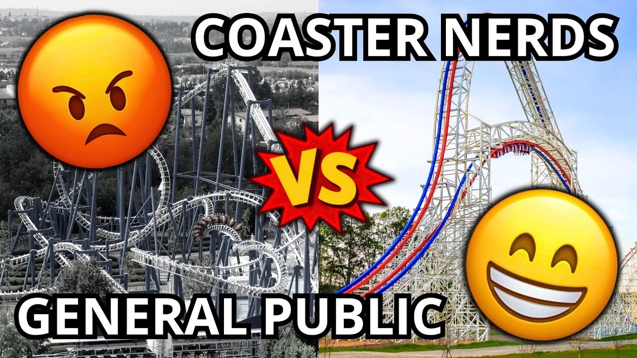 ROLLER COASTER NERDS VS GENERAL PUBLIC