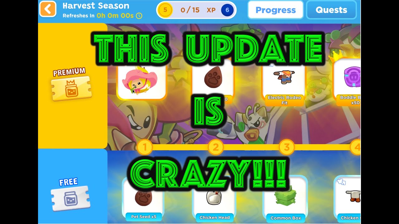 INSANE NEW PASS & UPDATE | Boddle