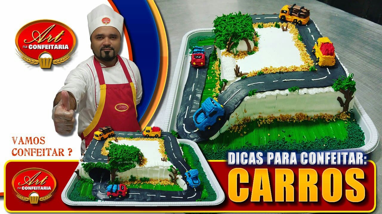 Carros (Dicas para Confeitar)