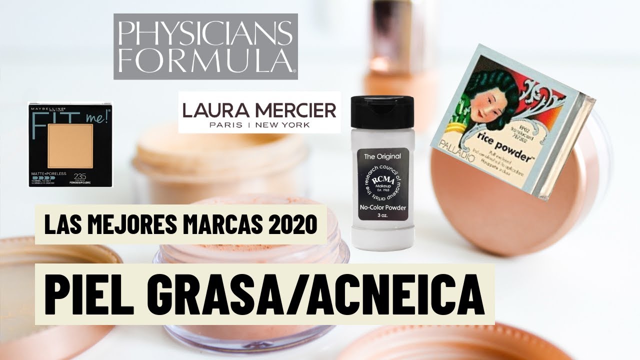 LOS MEJORES POLVOS PARA PIEL GRASA/ACNEICA.Tipos de polvos y las mejores marcas 2020 l Jaasa
