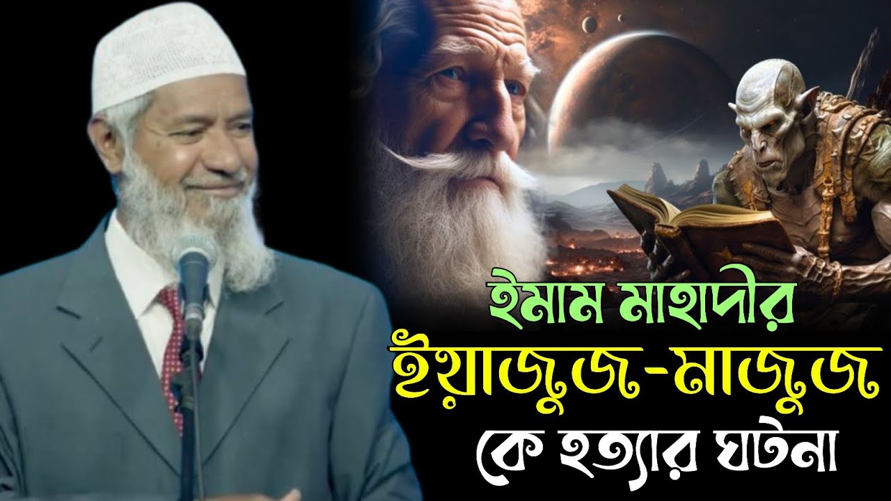 ইমাম মাহাদীর ইয়াজুজ-মাজুজ কে হত্যার ঘটনা।। ডাঃ জাকির নায়েক Dr Zakir Naike 2025