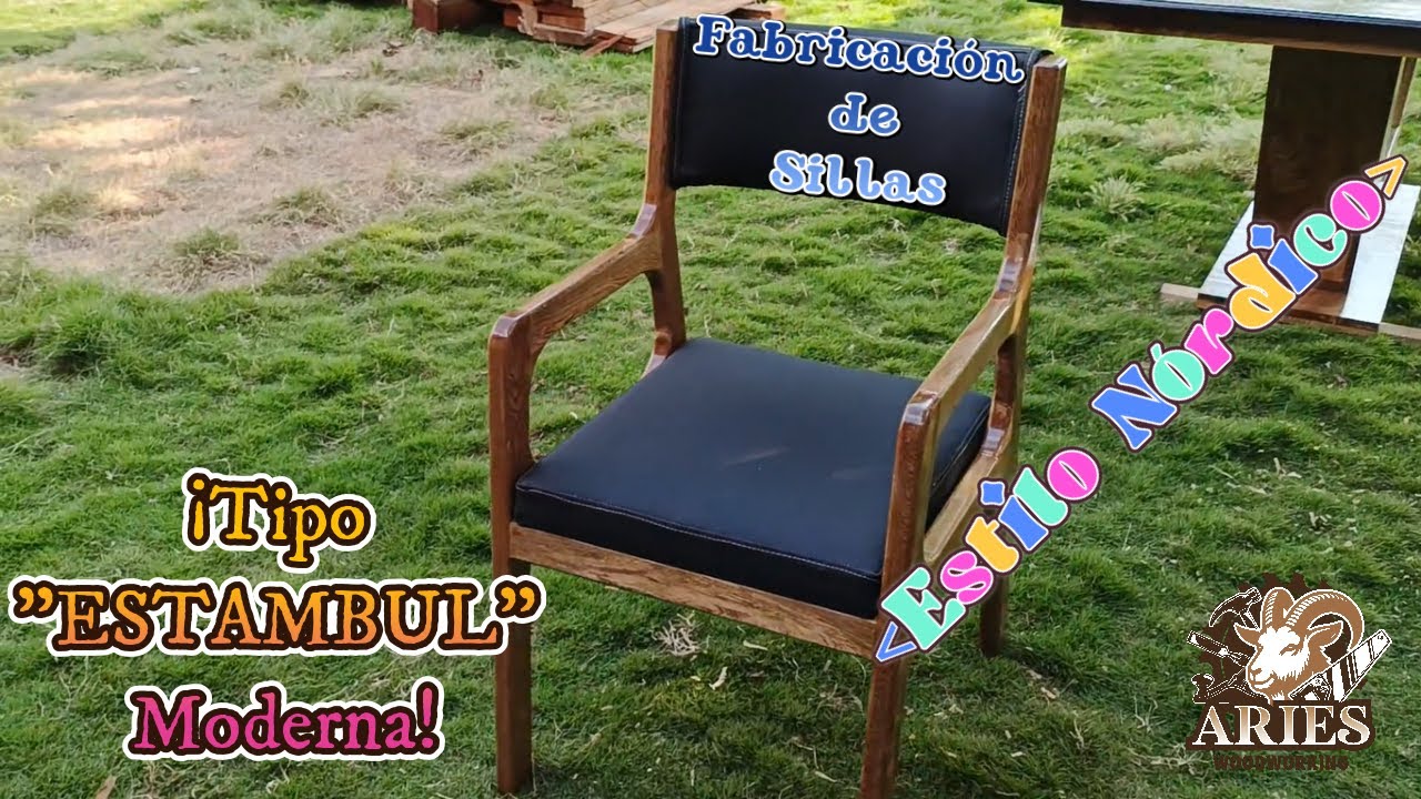 ¿Cómo fabricar de sillas para comedor (estilo nórdico)? 🔨 