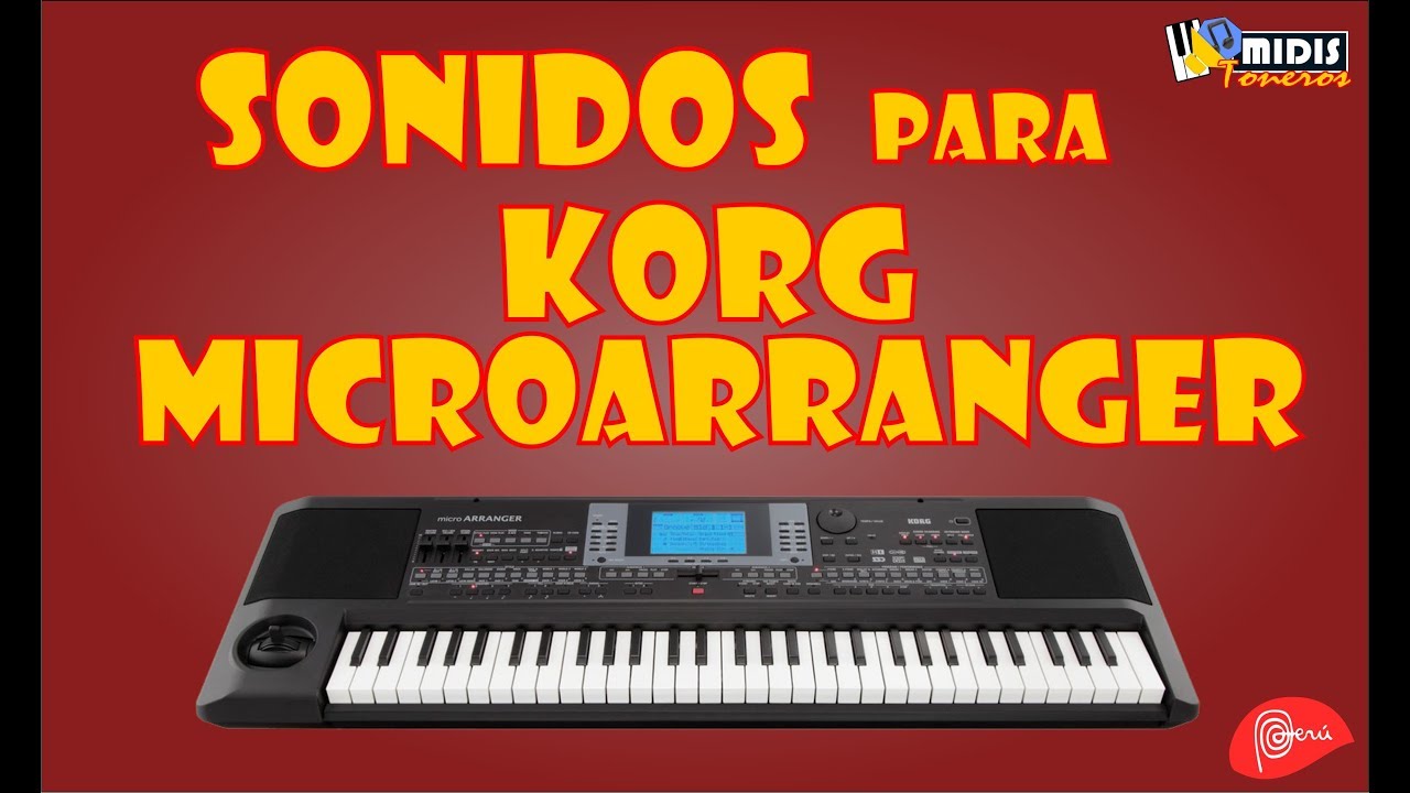 Samples norteños para korg microarranger Perú