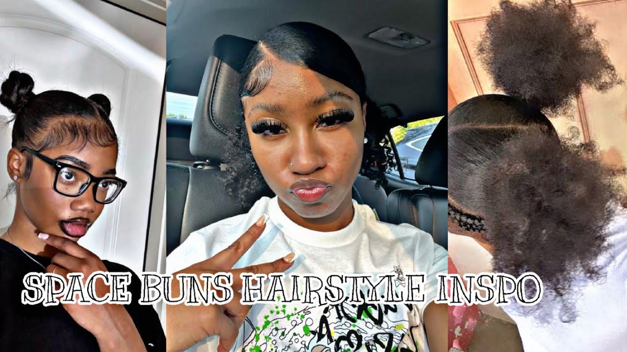 ПРИЧЕСКА В СТИЛЕ «КОСМИЧЕСКИЕ ПУЧКИ» ВДОХНОВЛЯЕТ|KELS♡!|#blackgirltiktok #spacebuns