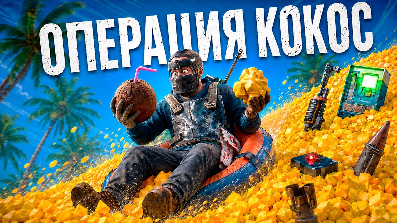 СЕРНЫЙ БИЗНЕС на КОКОСАХ! Заработал МИЛЛИОН СЕРЫ за сутки в Rust/Раст