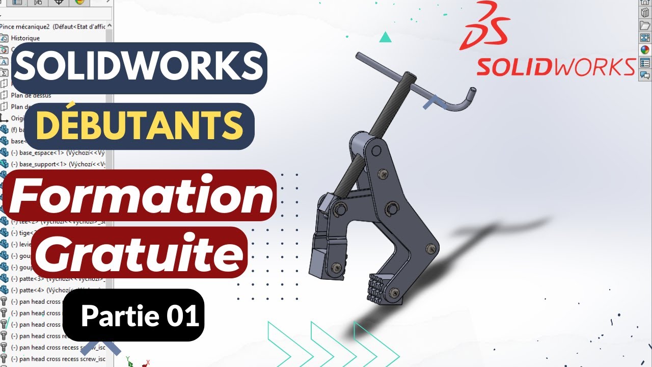 Ultime guide de SolidWorks pour les débutants || Formation gratuite || Partie 1