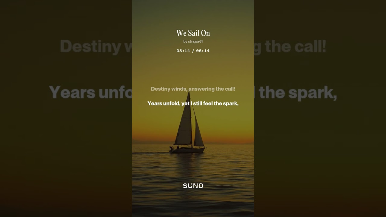 We Sail On