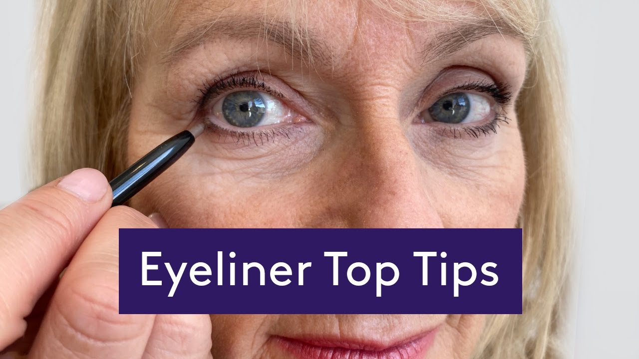 Top Tips for Applying Eyeliner and Keeping it there All Day - Makeup For Older Women