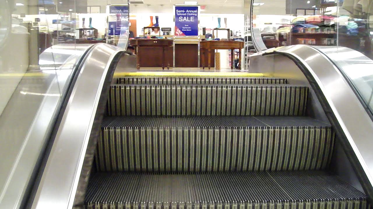 All of the Escalators at Dillard's in the St. Louis Galleria