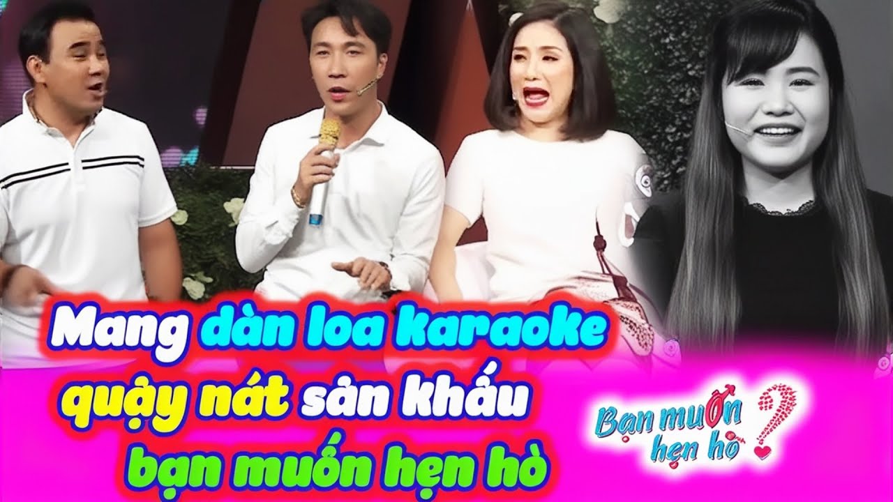 Quyền Linh Cát Tường tái mặt với chàng trai mang cả dàn loa Karaoke Đi CUA GÁI trên Bạn Muốn Hẹn Hò