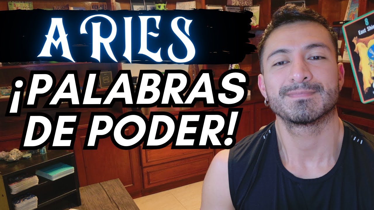 ARIES! YA SABÍAS! PERO TE VAN A ESCUCHAR! EL MOMENTO PERFECTO PARA ABRIR LA ENERGÍA! TÚ LIBERAS!