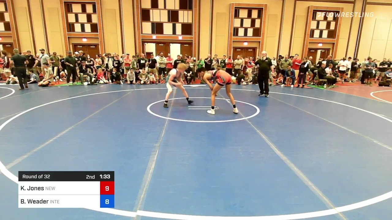 132 Kg Round Of 32 - Koray Kage Jones, New Jersey Vs Benjamin Weader, Integrity Wrestling Club 990