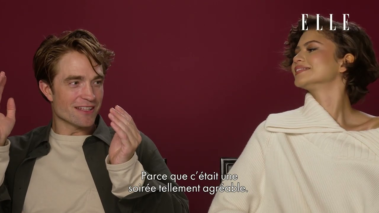 L'interview de Robert Pattinson et Zendaya