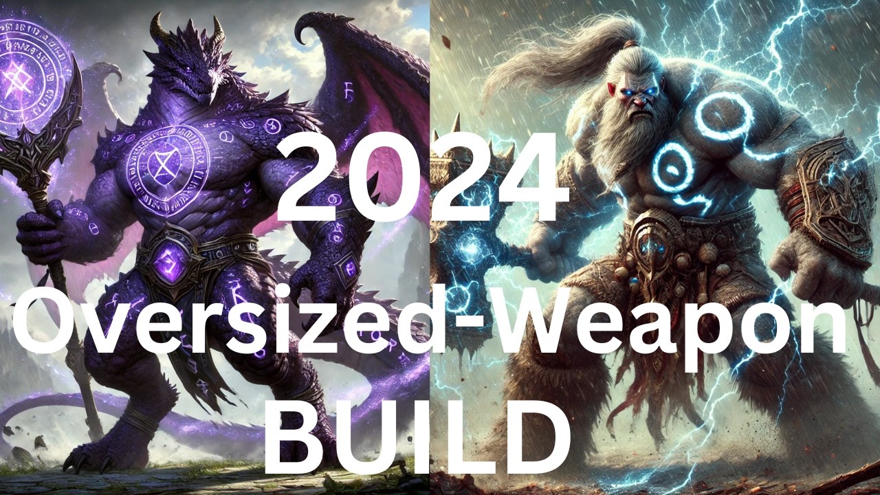 DND 5e 2024 Oversized Weapon Character Build