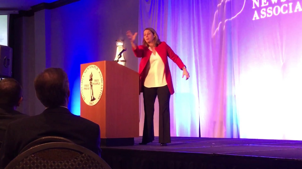 180126 Coach Cheryl Reeve at MNA convention