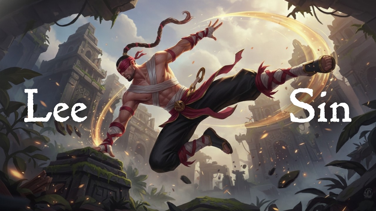 용의 분노 🐉 리 신(Lee Sin) 전용 브금: 소름 돋는 타격감과 압도적인 오리엔탈 비트 | Lee Sin Gaming BGM