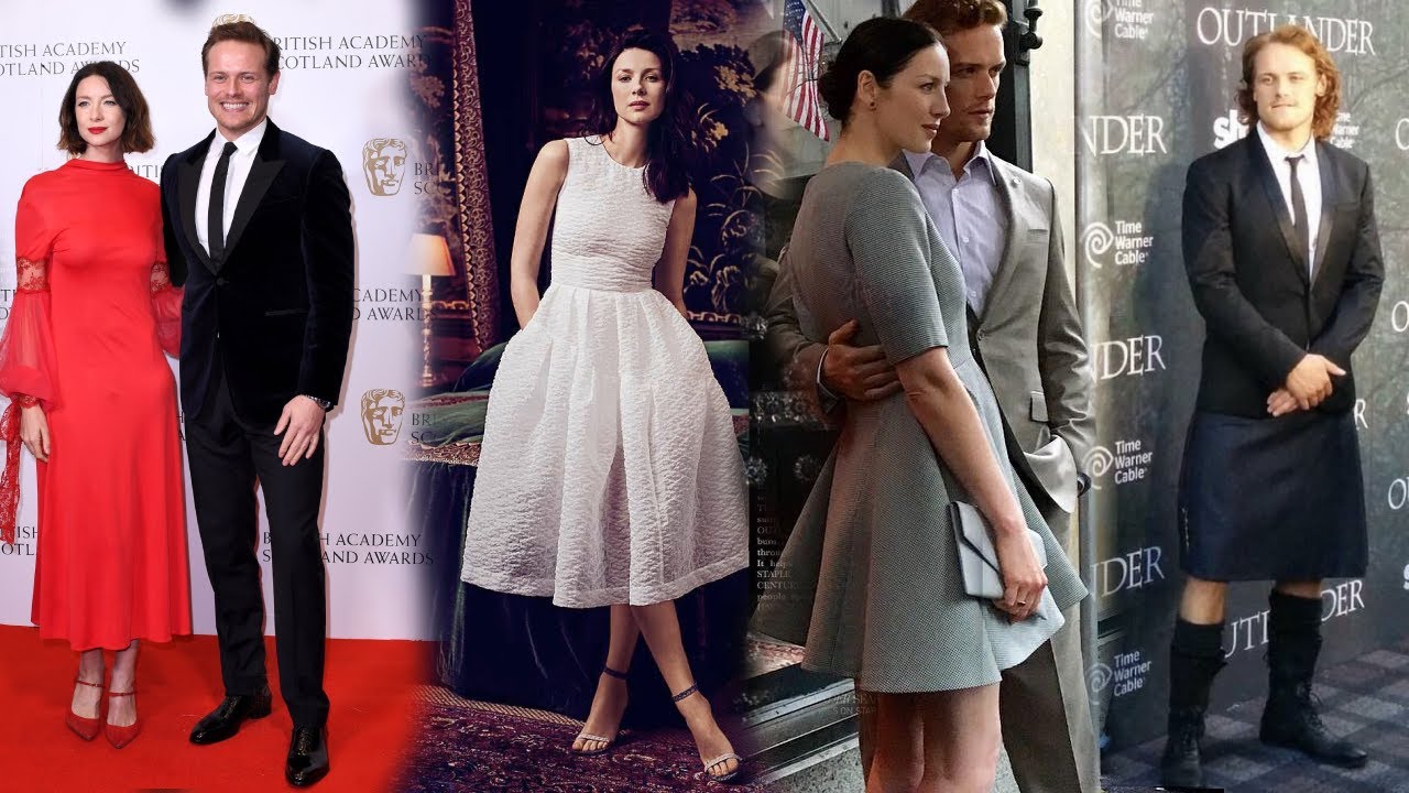 Sam Heughan & Caitriona Balfe Trophy Sharing Moments 2015 - 2025
