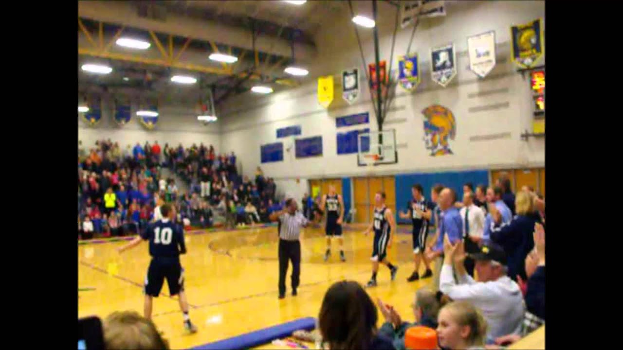 HS Boys Basketball   Buzzer winner for Imlay City over Yale 37 36 March 5th, 2015