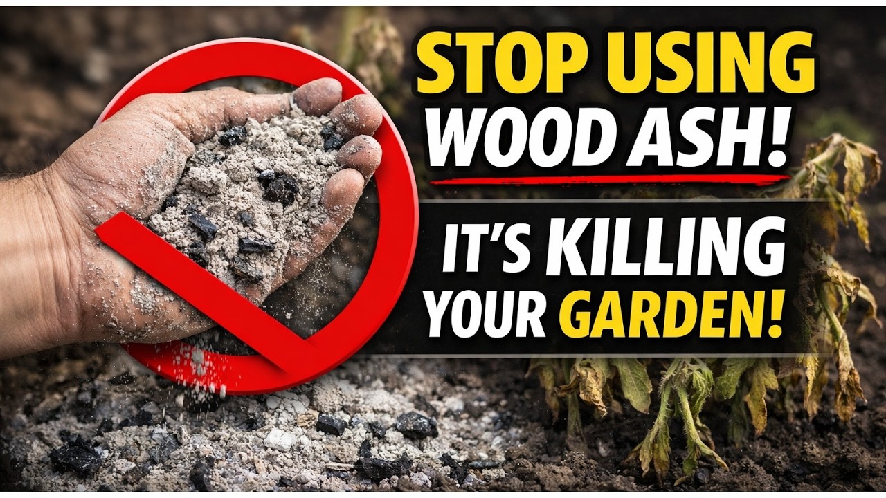 STOP Using Wood Ash! You're Making These 5 Deadly Gardening Mistakes.