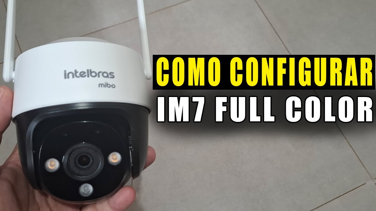 COMO CONFIGURAR CÂMERA Wi-fi IM7 FULL COLOR 360⁰ NO APLICATIVO MIBO CAM