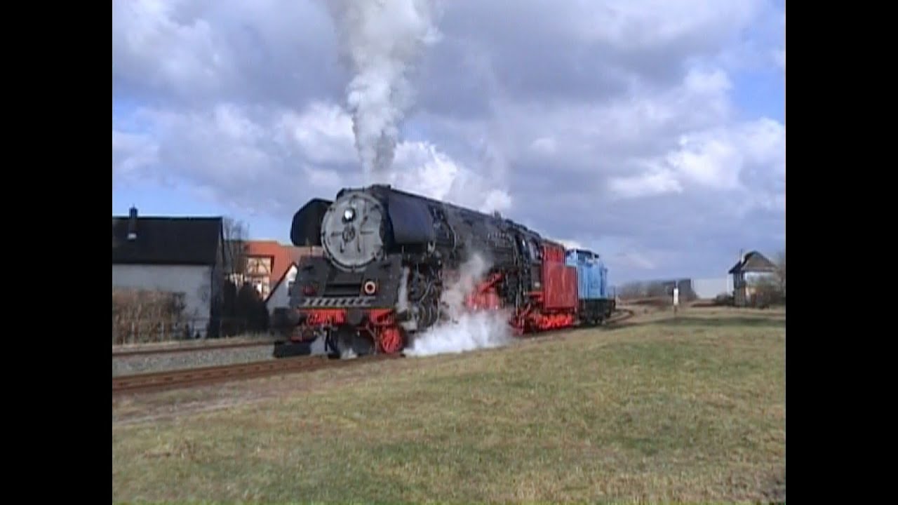 Probefahrt der 01 0509-8 Meiningen - Wernshausen u.z. am  05.03.2010