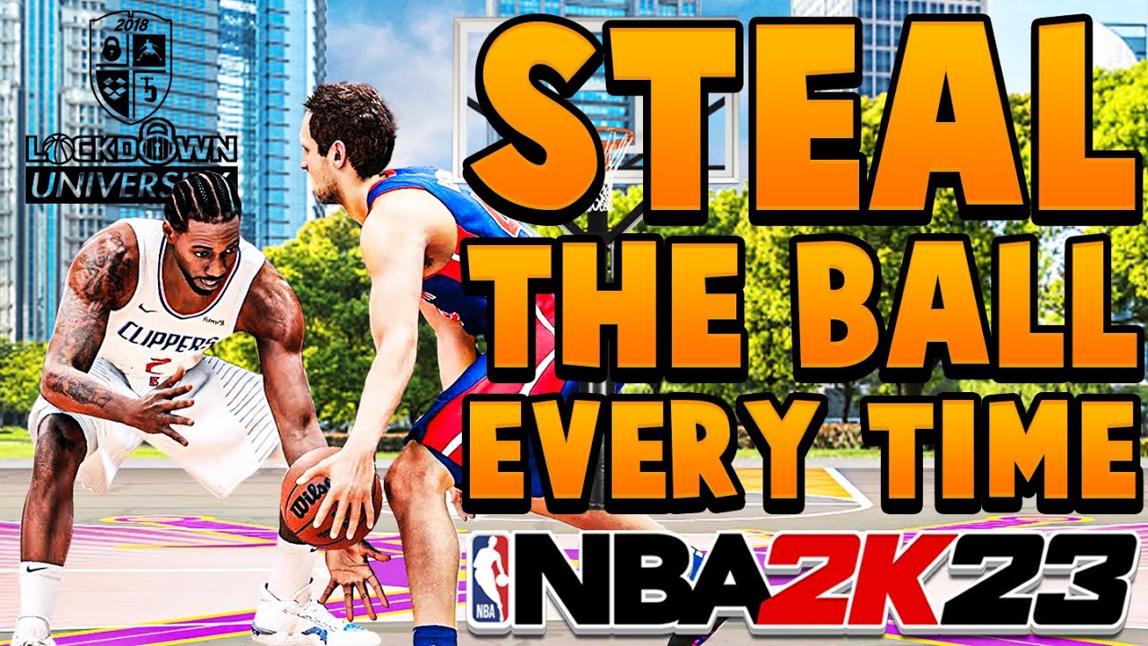 HOW TO STEAL THE BALL EVERY TIME IN NBA 2K23 - NBA 2K23 DEFENSIVE TUTORIAL