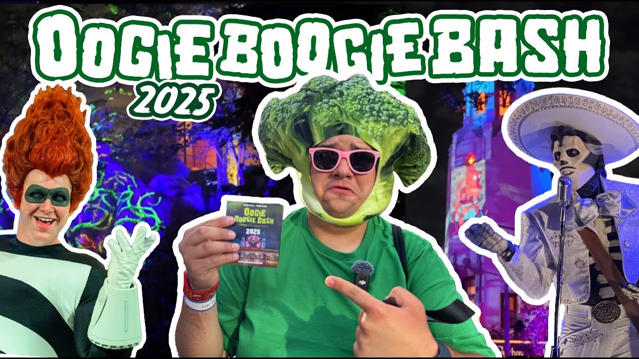В этом году мы были напуганы на фестивале Oogie Boogie Bash! | Злодеи, развлечения и многое друго...