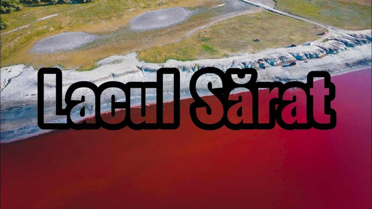 Lacul Sărat | Movila Miresii | Imagini ireale, similare cu suprafața planetei Marte | Drone View 4K