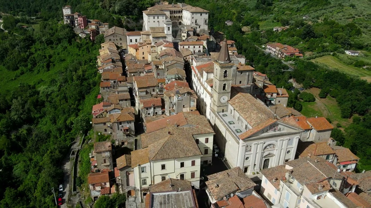 Genazzano 2025 visto dal drone 4K