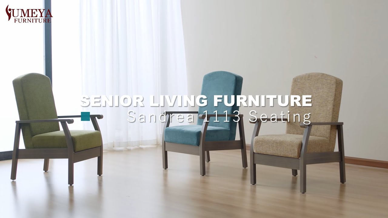 ✨ Smooth-Rocking Armchair for Senior Care! Metal Wood Grain Design. See it Rock! ✨