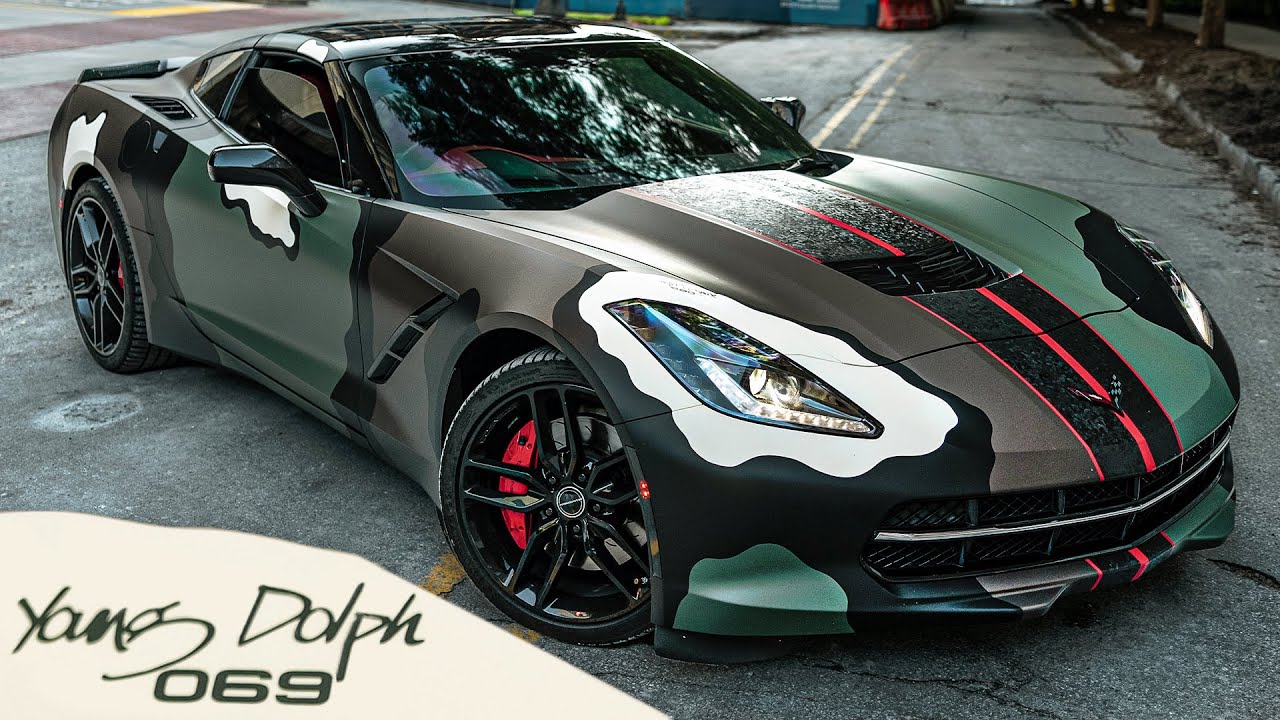 Turning my Corvette into a Young Dolph Tribute!