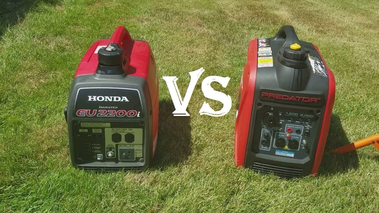 Honda eu2200i vs predator 2000 inverter generator